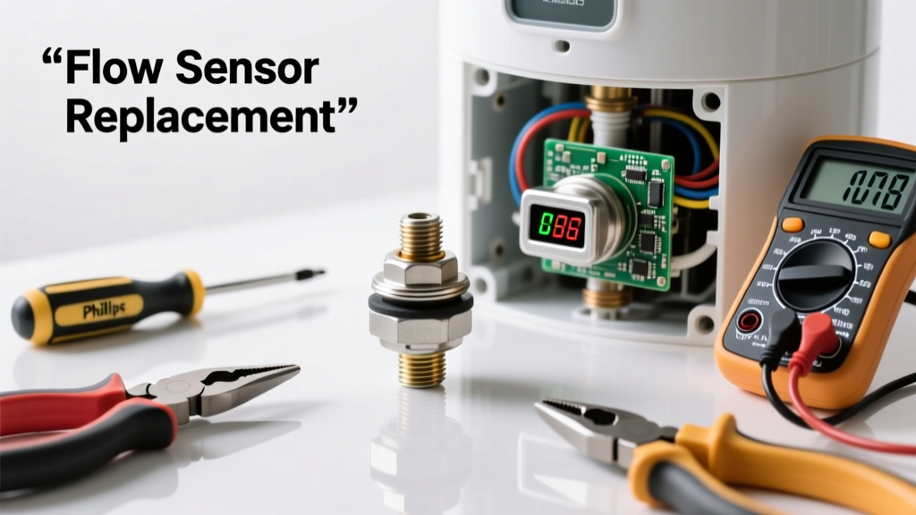 Fixing a Failed Tankless Water Heater Flow Sensor