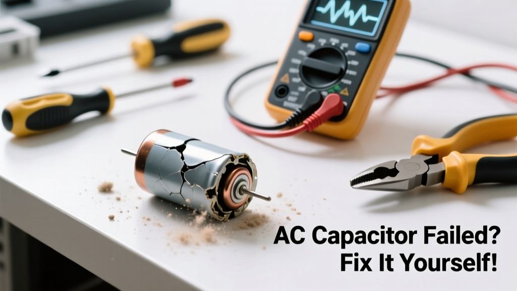 AC Capacitor Failed: Fix Unusual Noise Yourself