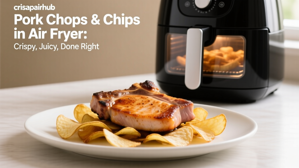 Pork Chops & Chips in Air Fryer: Crispy, Juicy, Done Right
