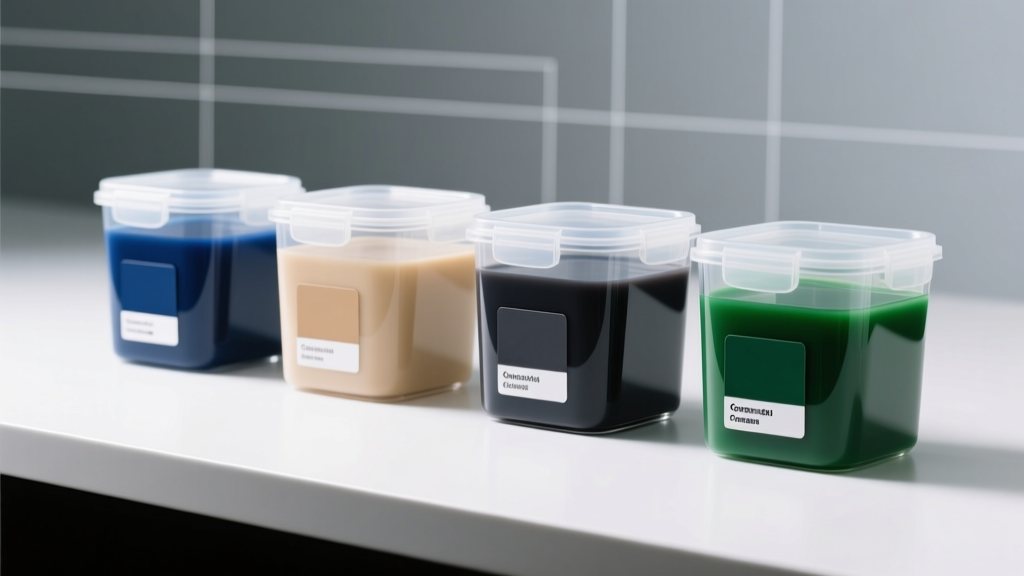 Liquid Container Storage Color Matching (2026)