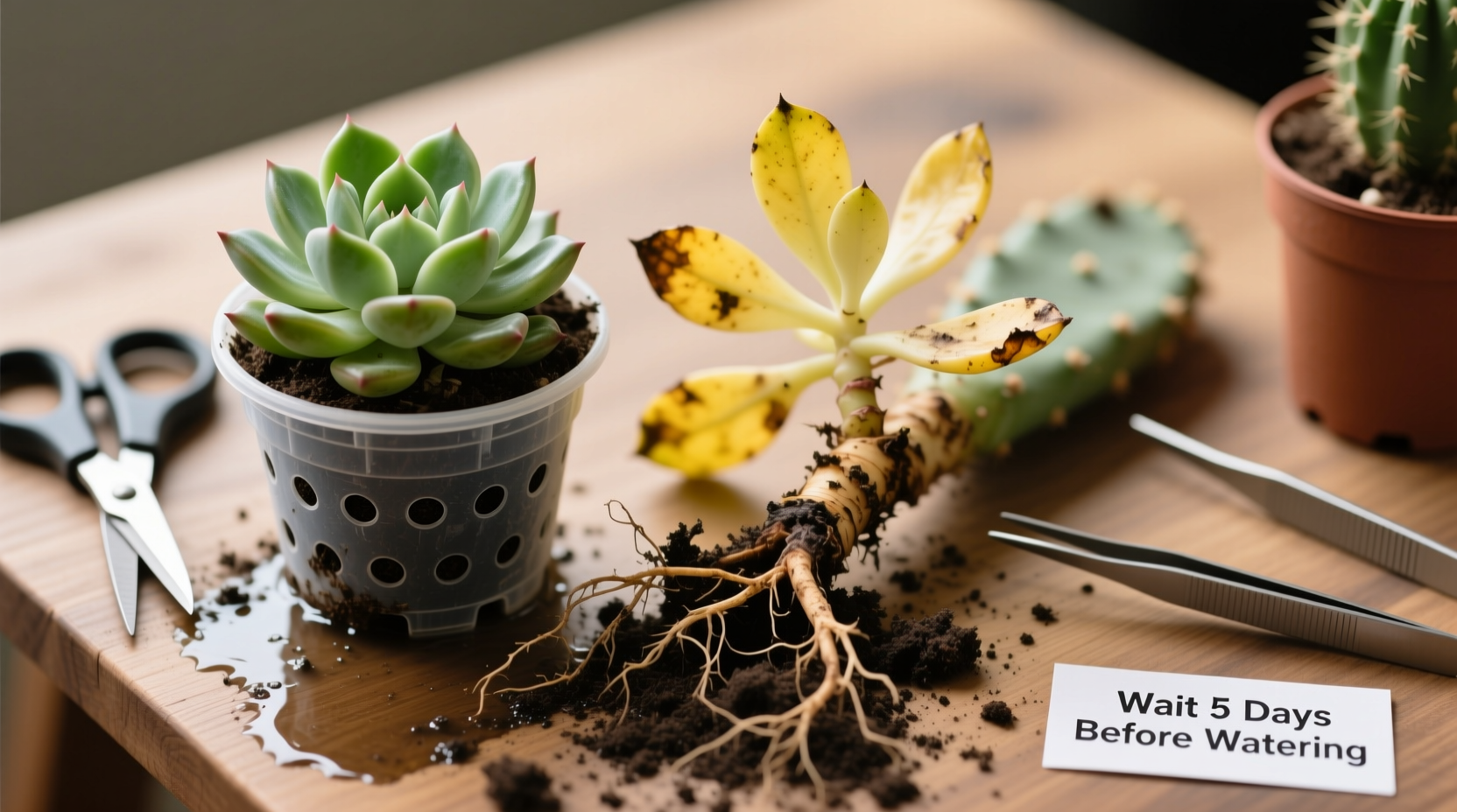 how to revive a dying succulent with yellow leaves in under a week