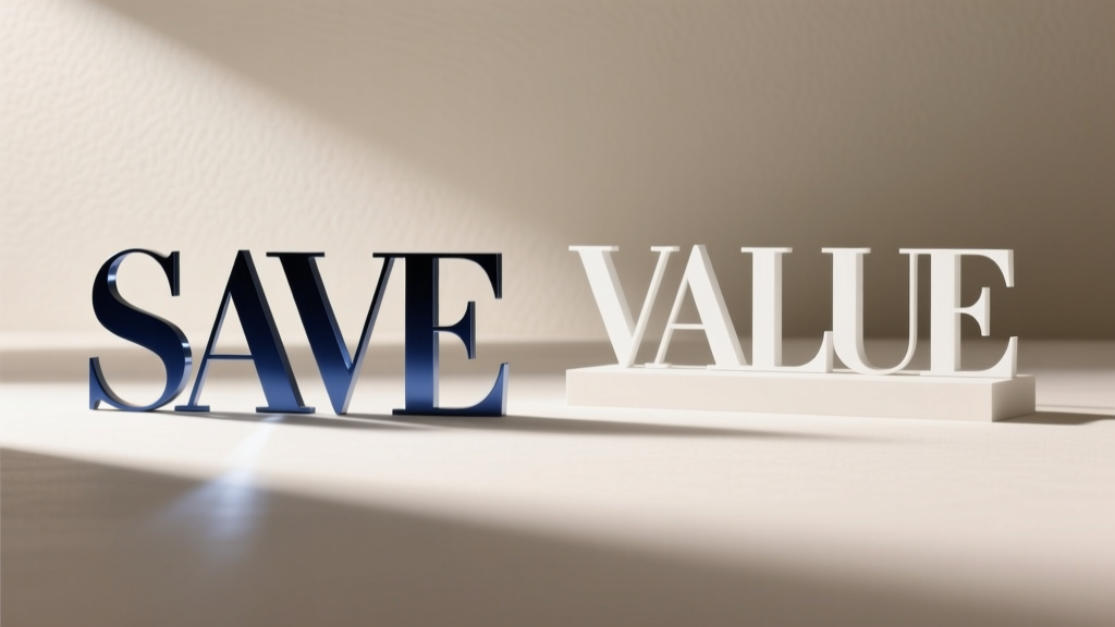 Save vs Value: Why Smart Consumers Prioritize Long-Term Worth Over Short-Term Discounts