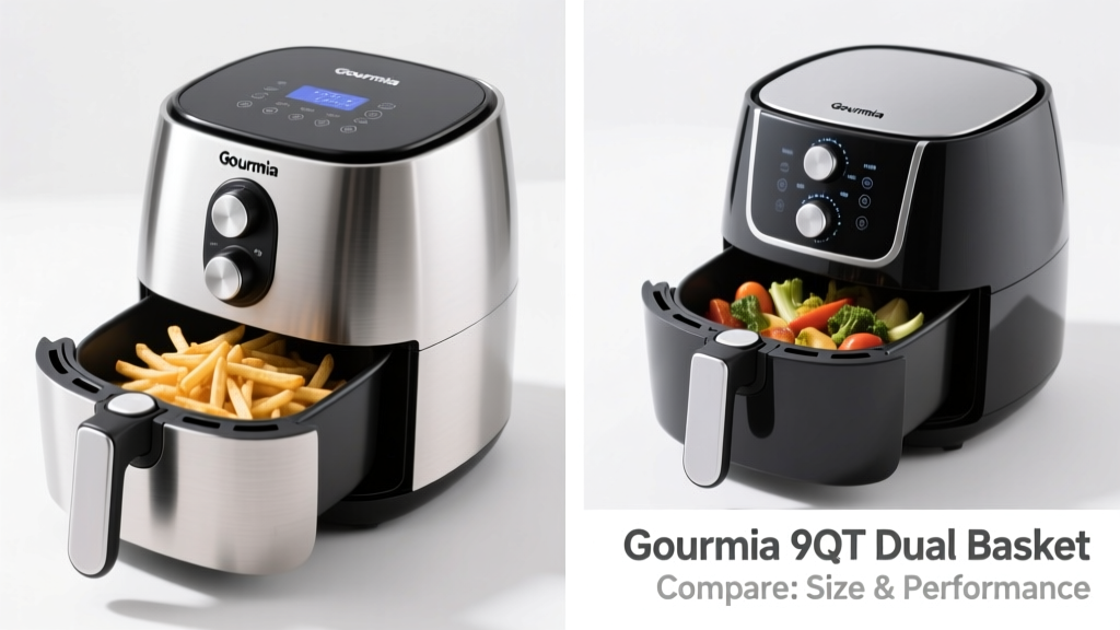 Gourmia 9-Quart Dual Basket Air Fryer Review