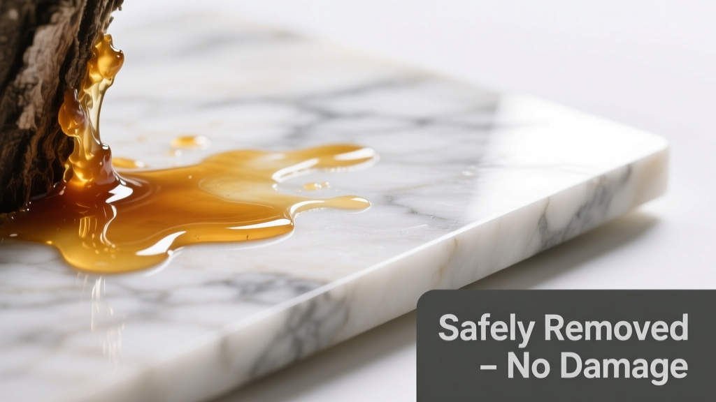 How to Remove Tree Sap from Marble Safely