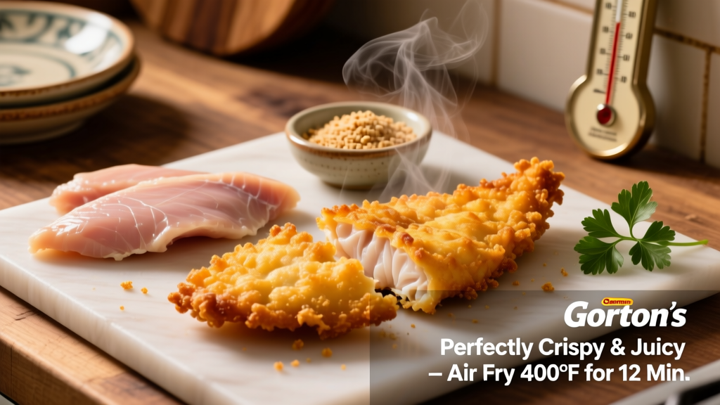 Air Fry Gorton’s Fish Fillets Crispy & Juicy