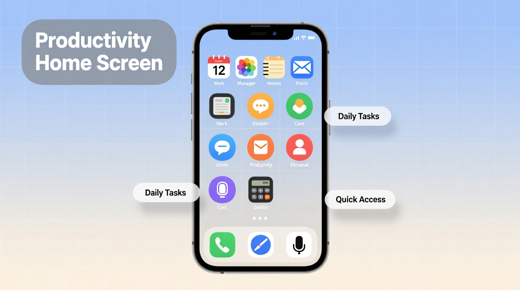 how to organize apps on your home screen for maximum productivity