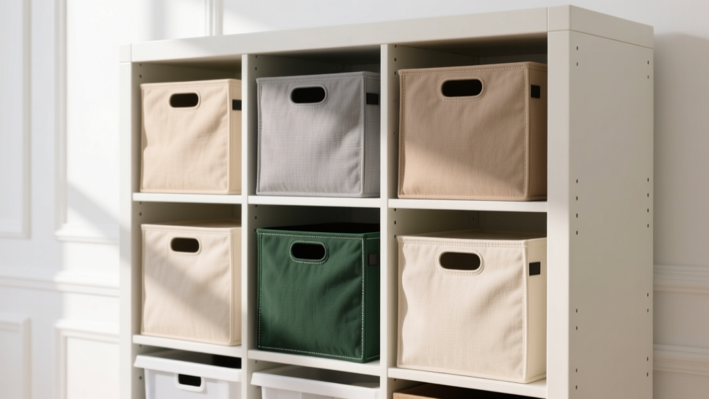 Best Fabric Storage Cubes for IKEA Kallax Shelves