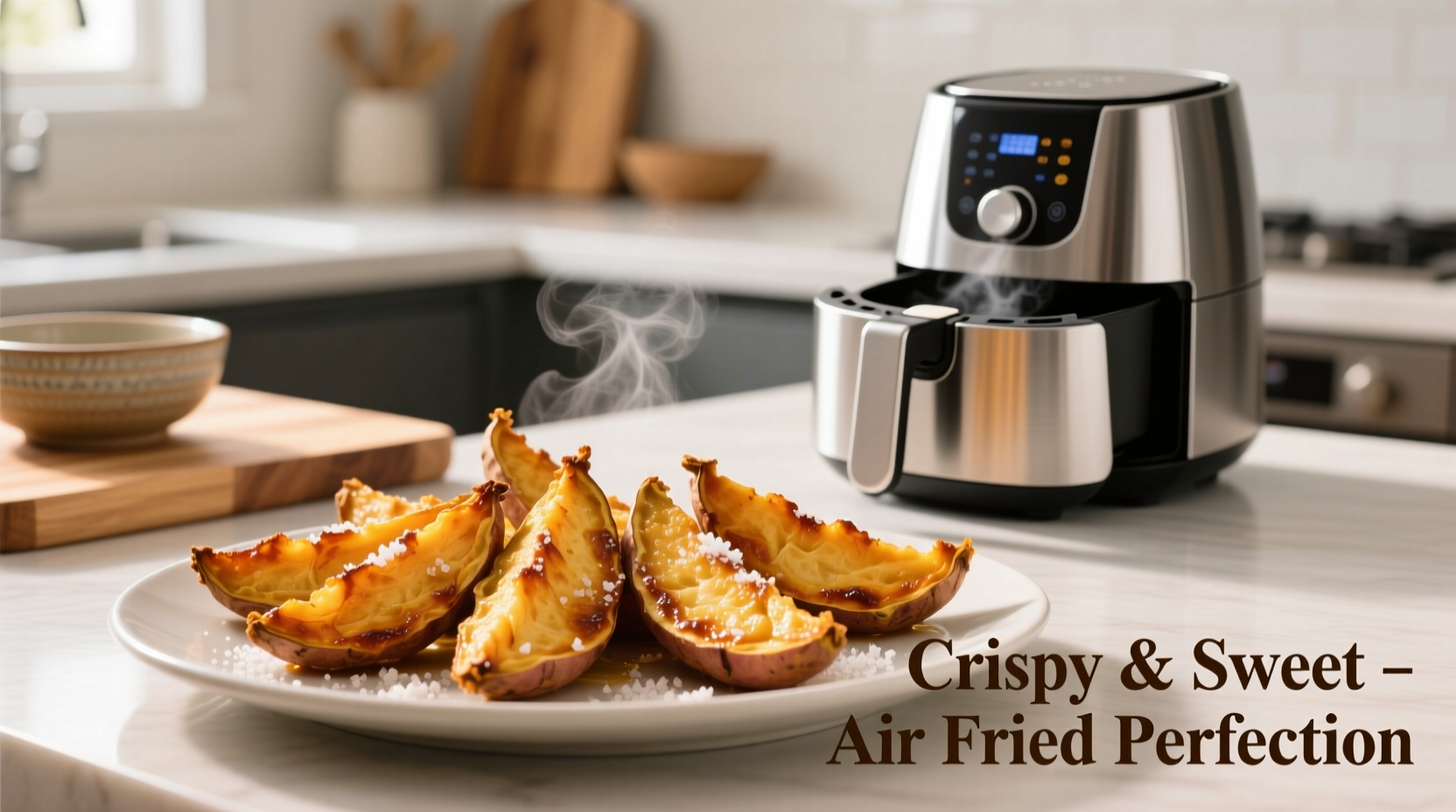 Perfect Air Fried Sweet Potatoes: Time, Temp & Technique