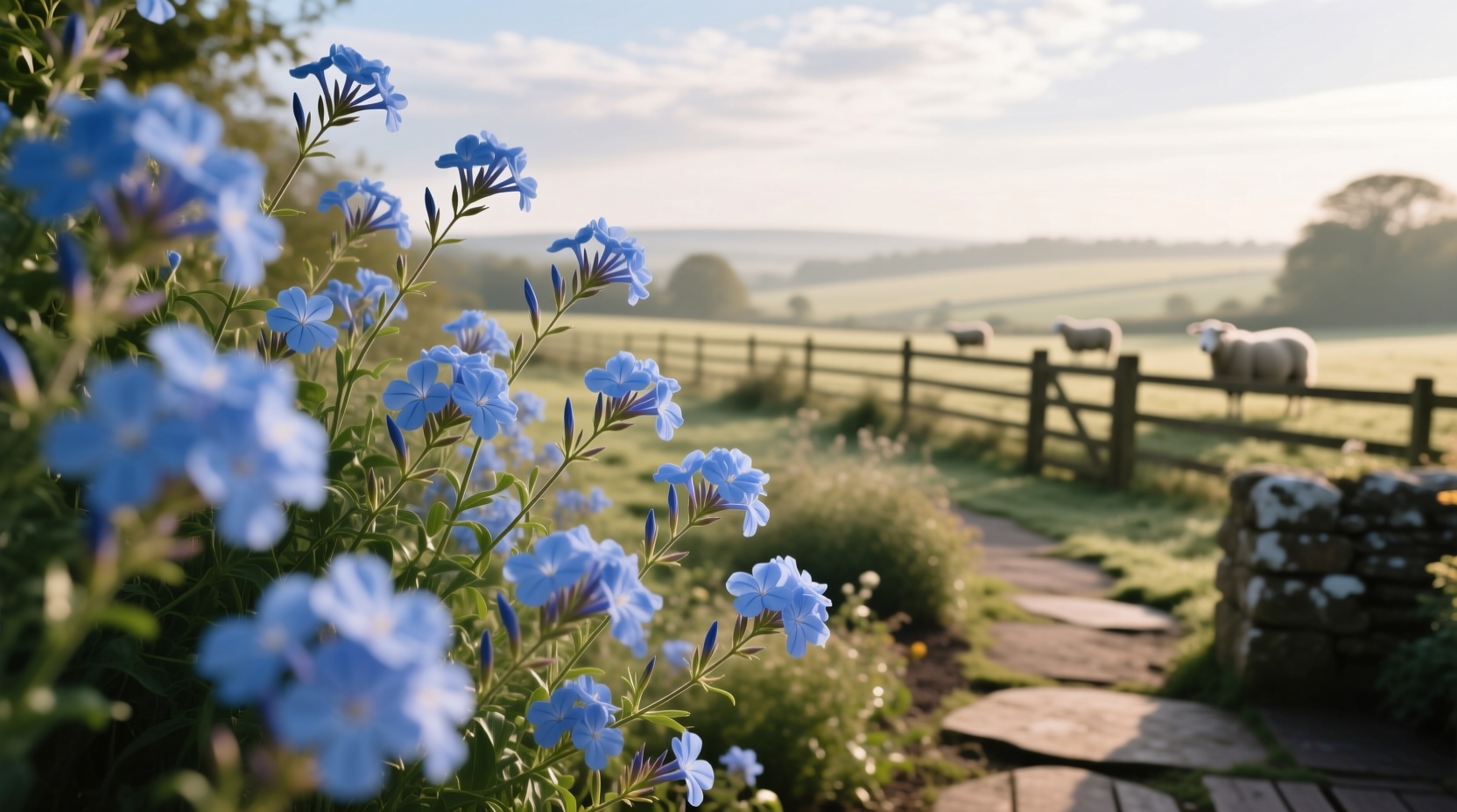 blue annuals