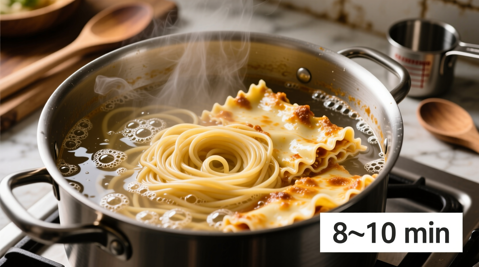 how long to cook lasagna noodles