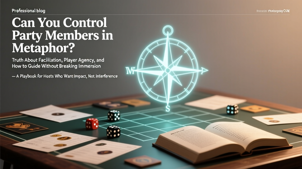 Metaphor Party Control: Player Agency & Immersion (2026)