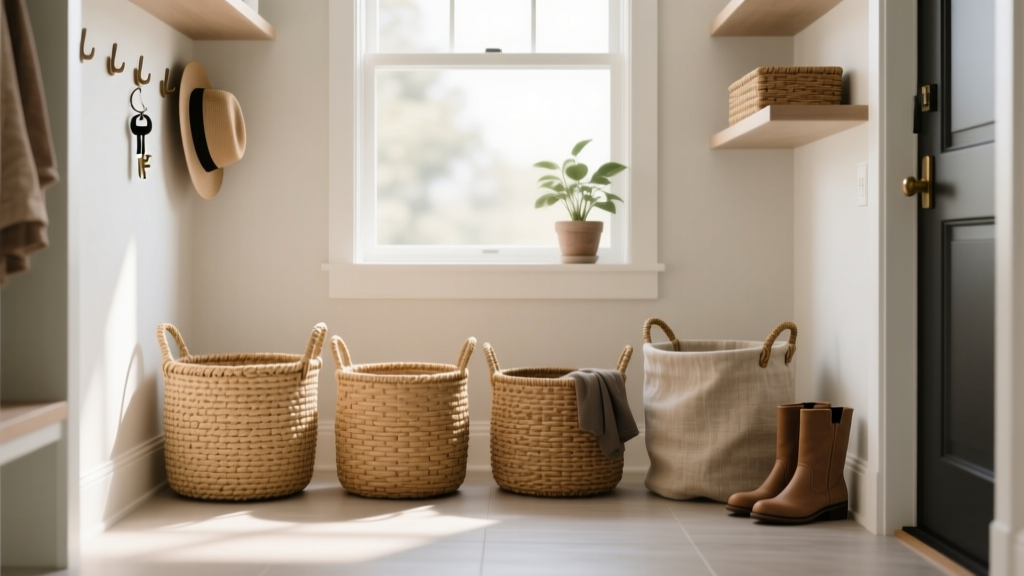 Best Mudroom Storage Baskets for Real-Life Organization