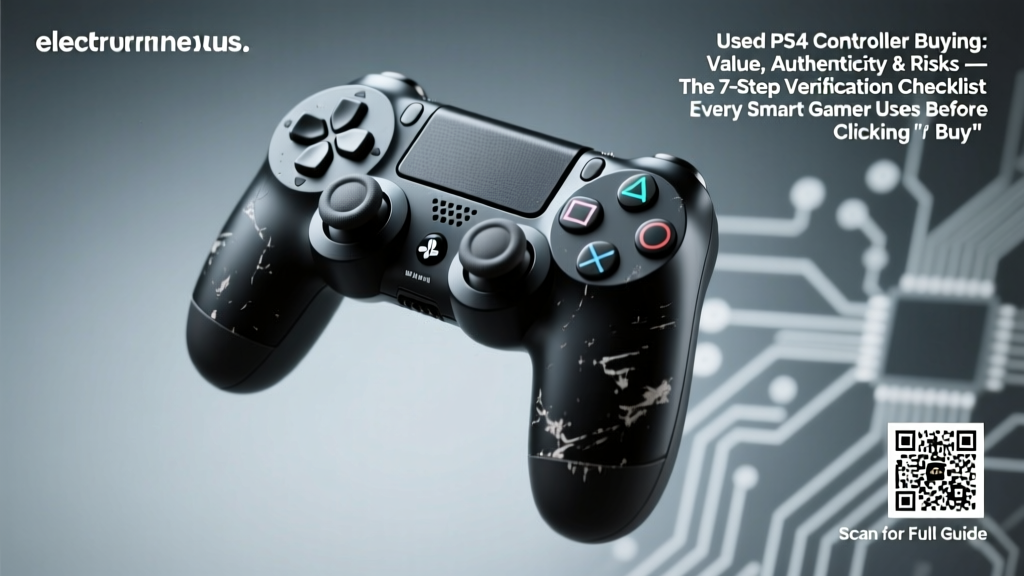Used PS4 Controller Buying: Value, Authenticity & Risks — The 7-Step Verification Checklist Every Smart Gamer Uses Before Clicking 'Buy'
