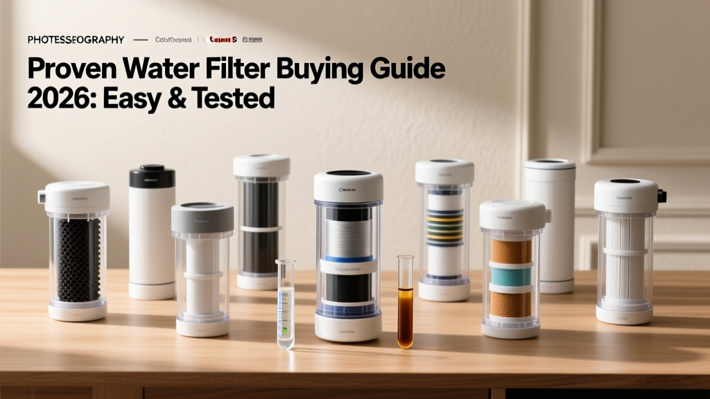 Proven Water Filter Buying Guide 2026: Easy & Tested