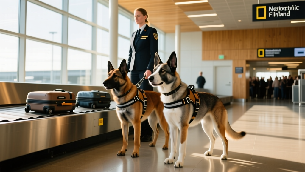 Dogs Have Been Trained to Sniff Out Coronavirus at Finland Airport