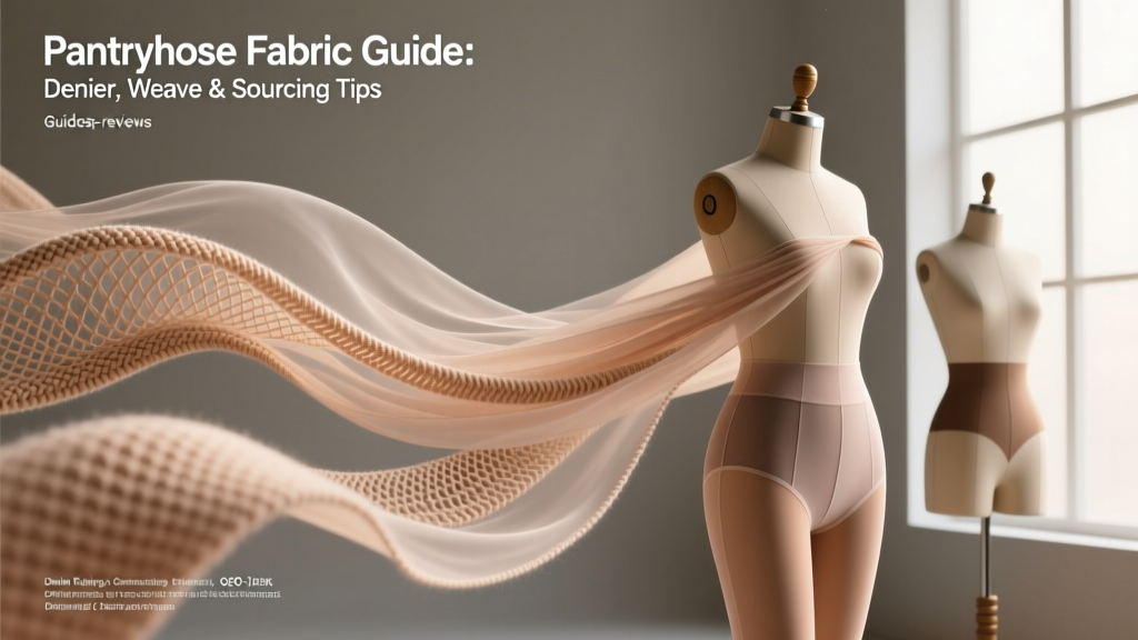 Pantyhose Fabric Guide: Denier, Weave & Sourcing Tips