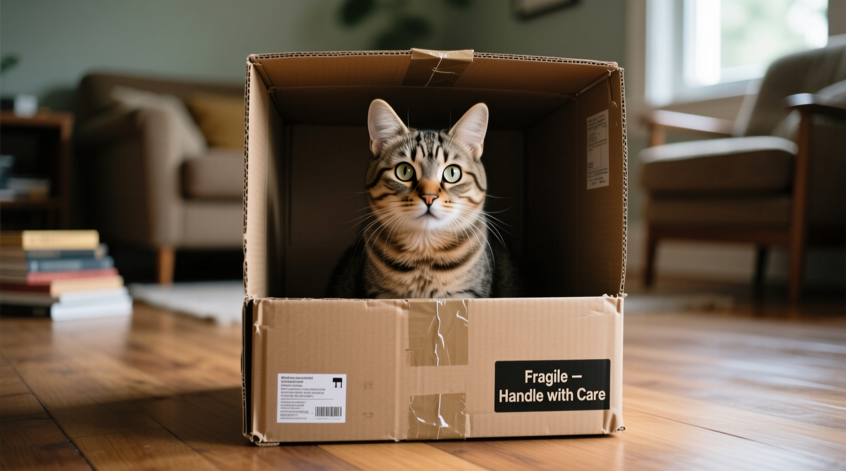 why do cats sit in boxes and is it a sign of comfort or something deeper