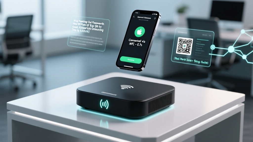 Stop Handing Out Passwords: How WiFi Porter NFC Tap & QR for Guest Access Cuts Onboarding Time by 83% (Real-World Data + Setup Guide)