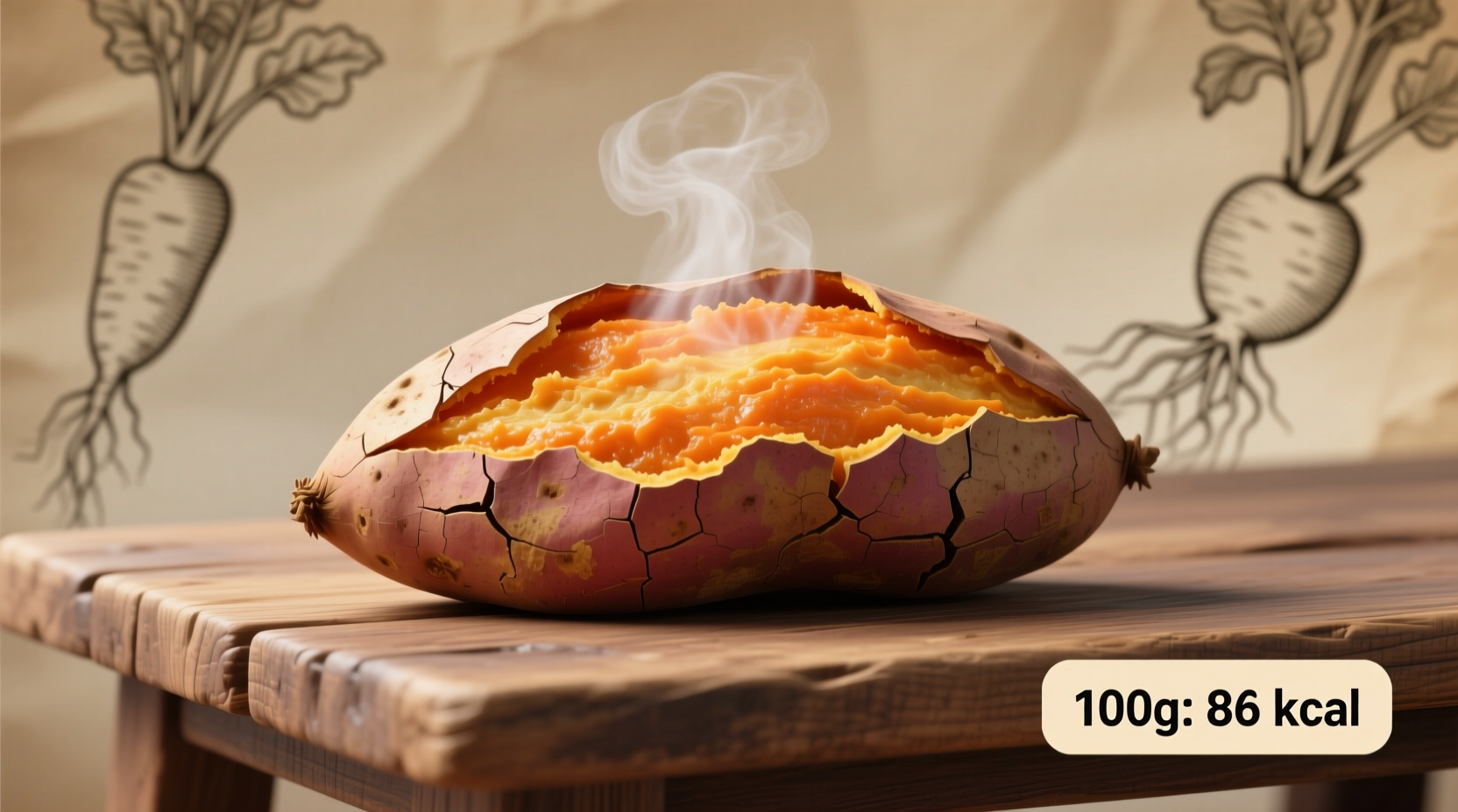 One Sweet Potato Calories: Exact Count by Size (USDA Data)