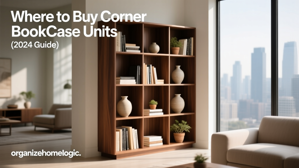 Where to Buy Corner Bookcase Units (2024 Guide)