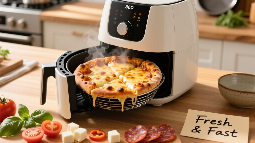 Air Fryer 360 Frozen Pizza: Crispy, Fast & Healthy