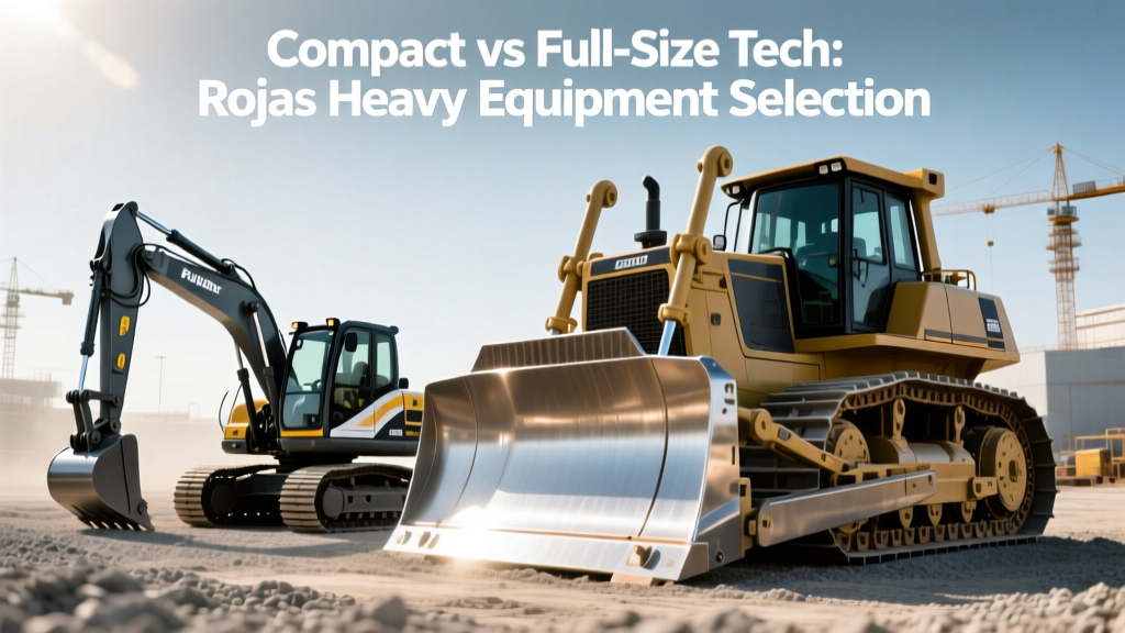Compact vs Full-Size Tech: Rojas Heavy Equipment Selection