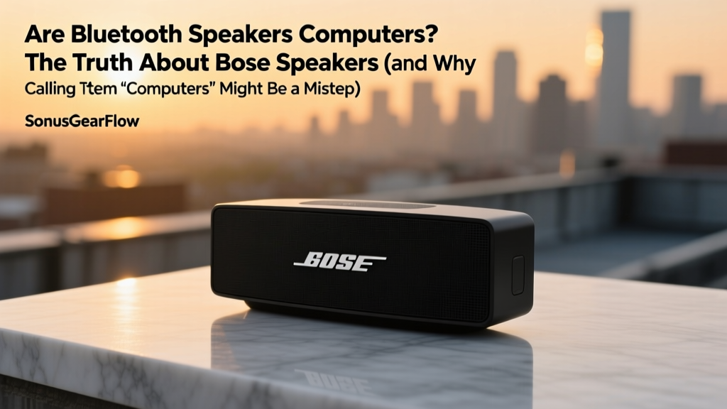 Are Bluetooth Speakers Computers? The Truth