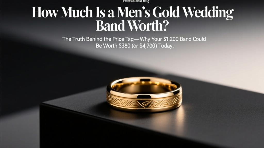 Men’s Gold Wedding Band Value: What’s It Worth in 2026?