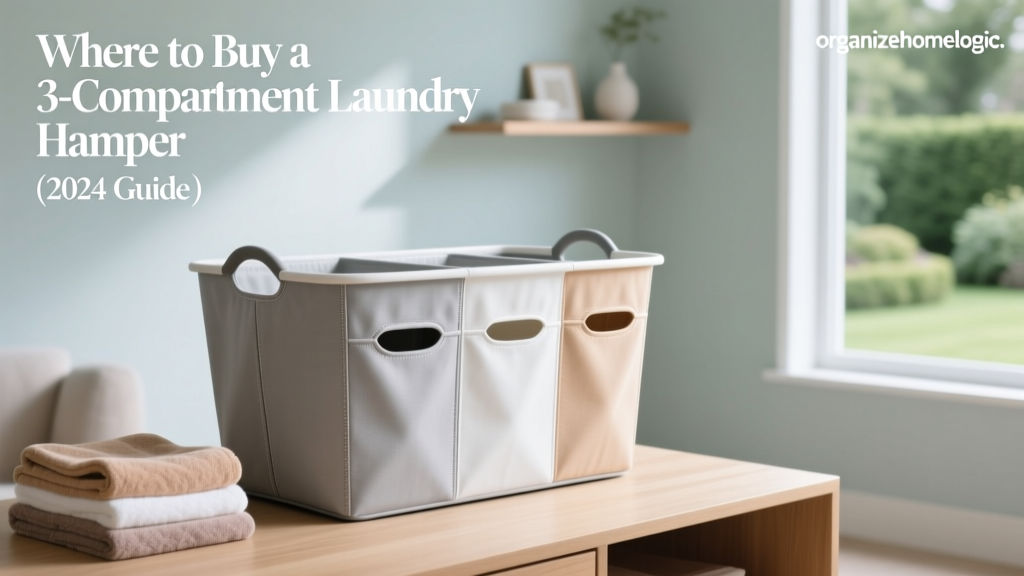 Where to Buy a 3-Compartment Laundry Hamper (2024 Guide)
