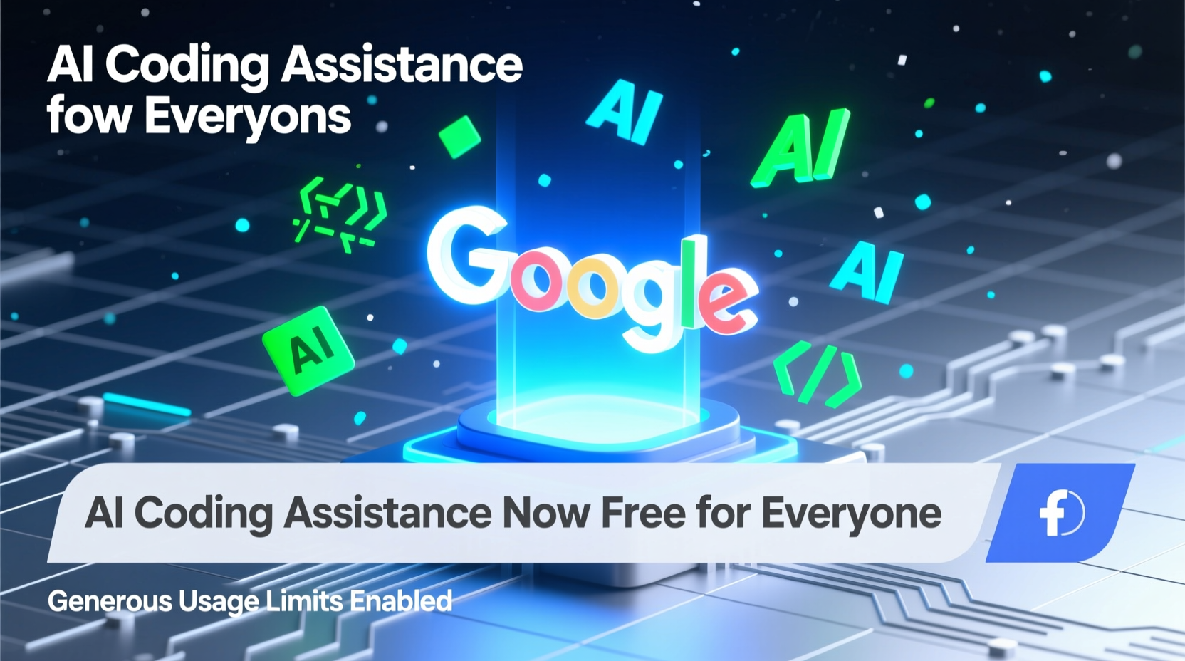 Google Just Made AI Coding Assistance Free for Everyone with Very Generous Limits