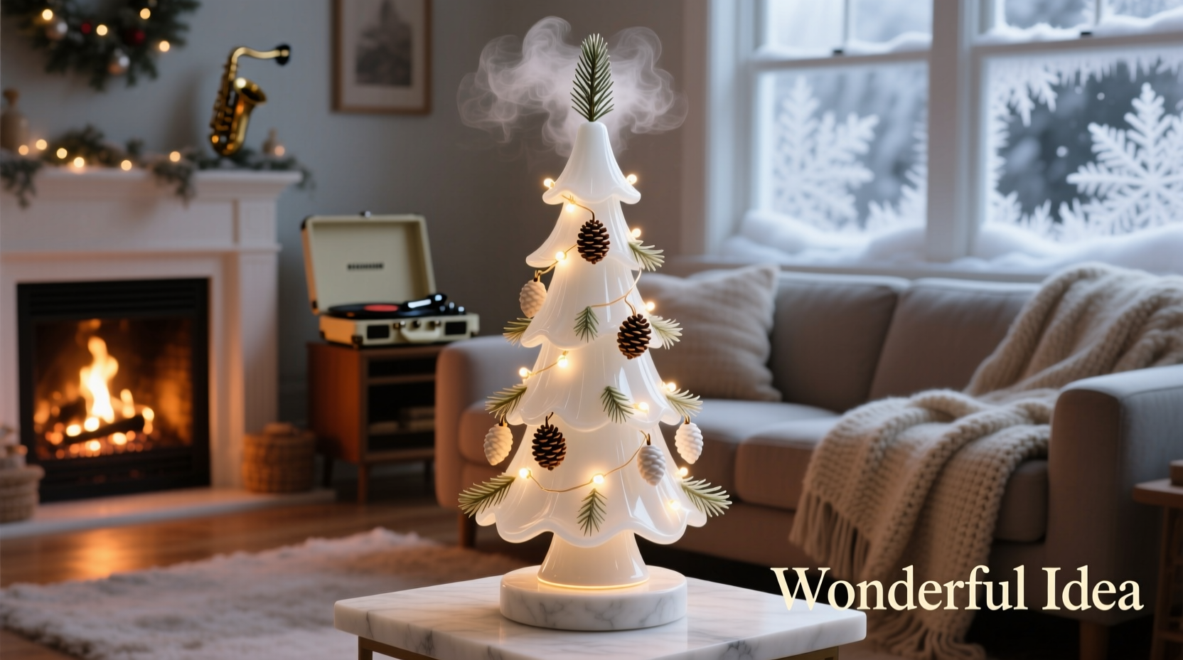 is a scent diffuser christmas tree a weird or wonderful idea