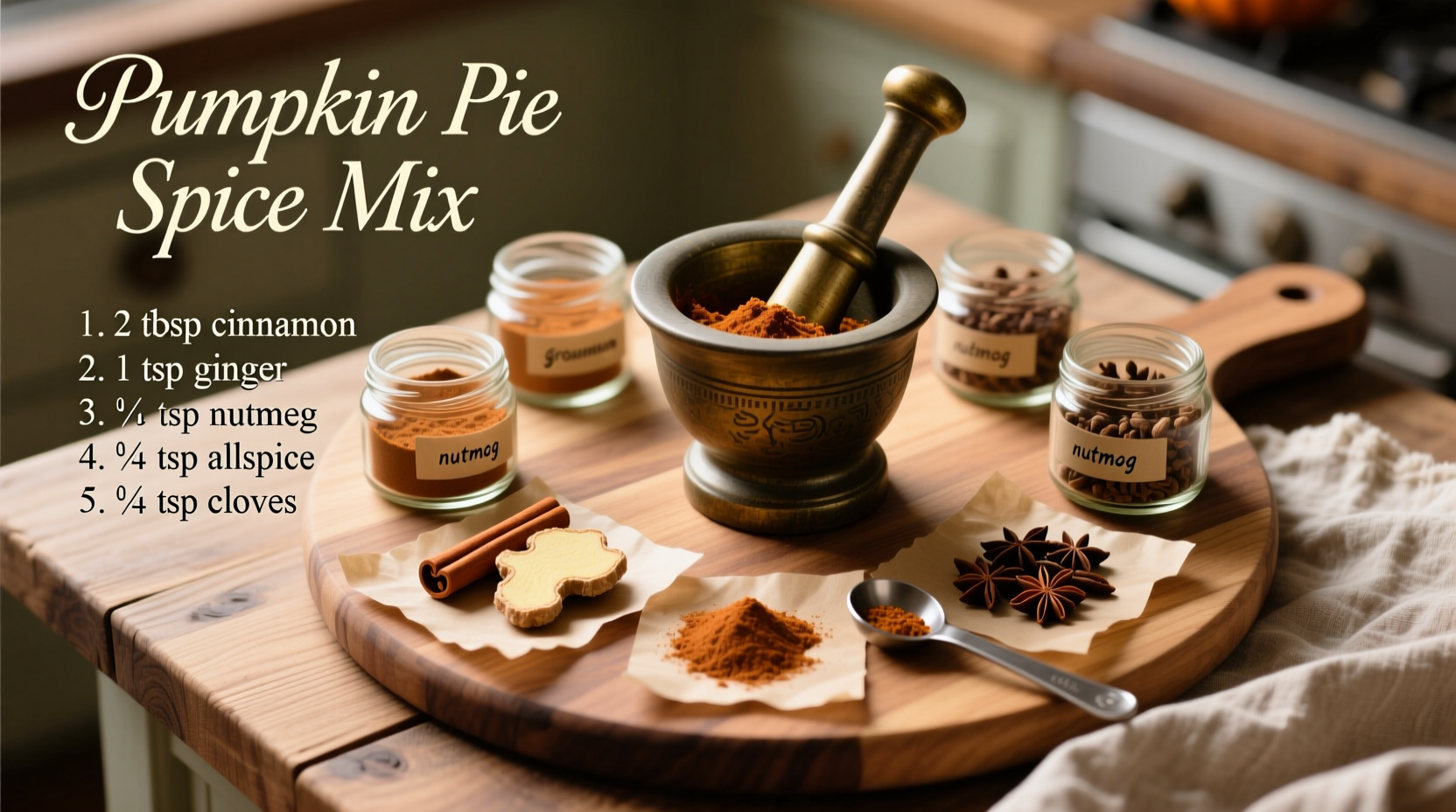 how to make pumpkin pie spice mix
