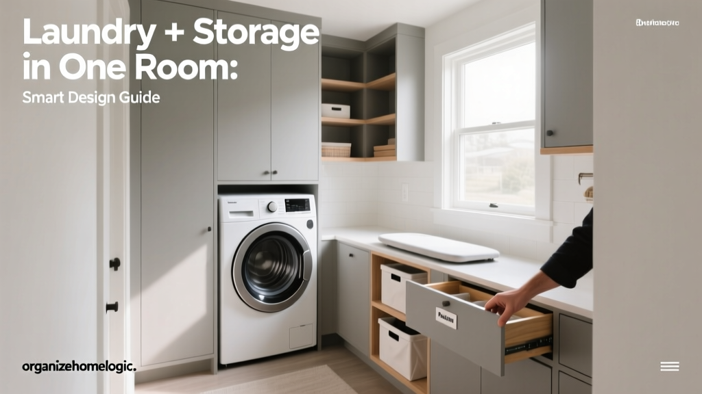 Laundry + Storage in One Room: Smart Design Guide