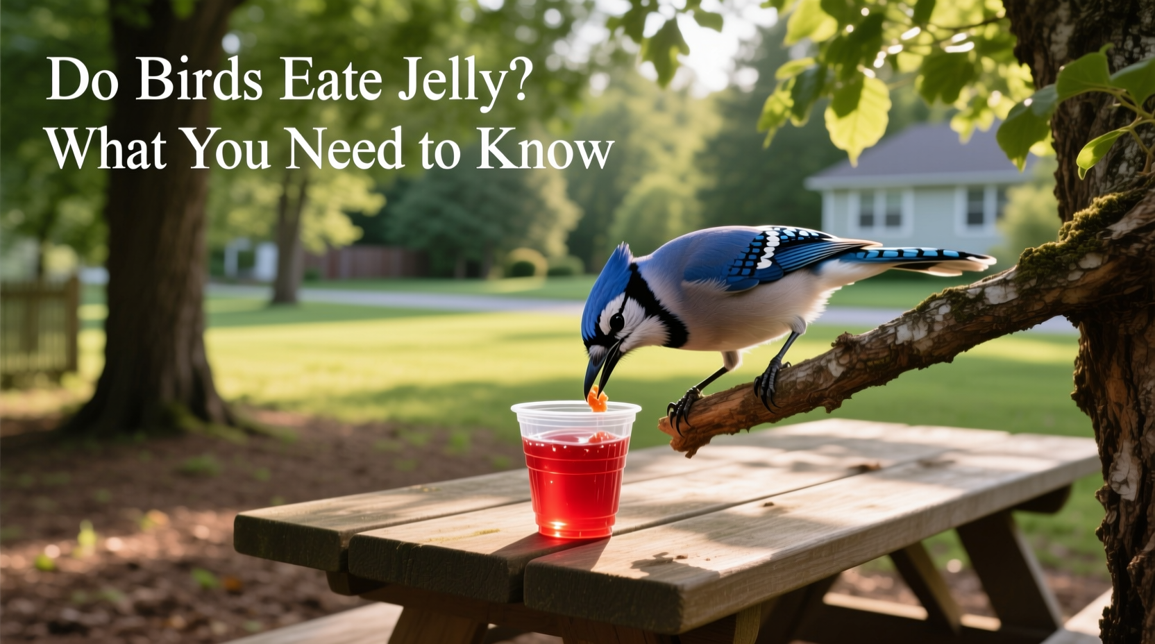 what birds eat jelly
