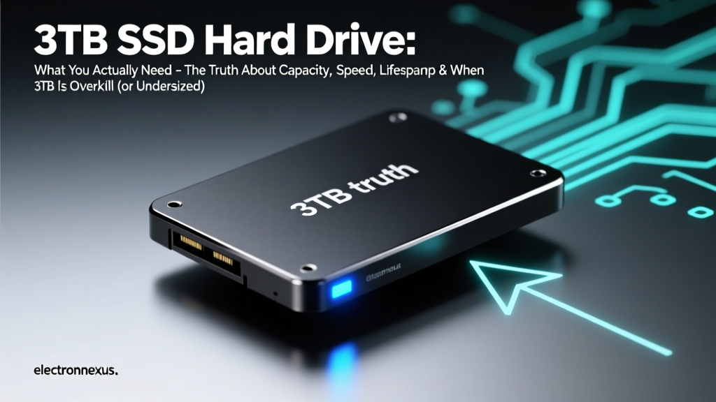 3TB SSD Hard Drive What You Actually Need: The Truth About Capacity, Speed, Lifespan & When 3TB Is Overkill (or Undersized)