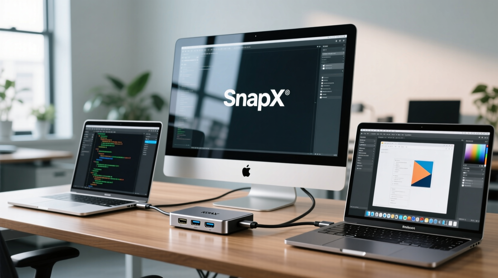 kanex snapx kvm adapter puts two macs on one cinema dis