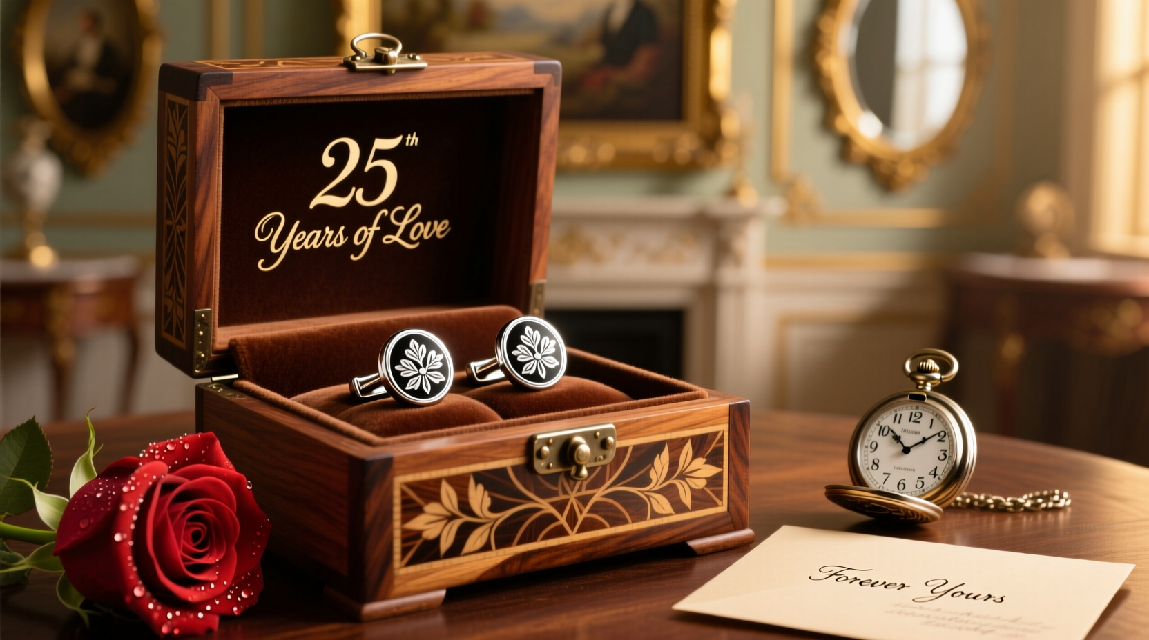 what to get for 25th wedding anniversary