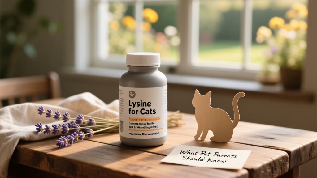 Lysine Supplements for Cats: Uses, Safety, and What Pet Parents Should Know