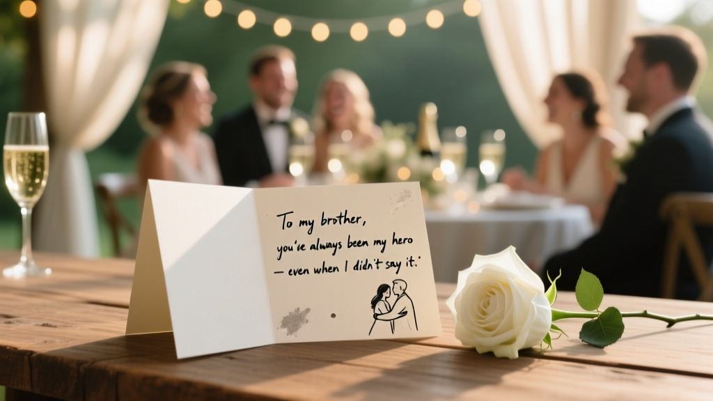 What to Write in Brother’s Wedding Card (2026)