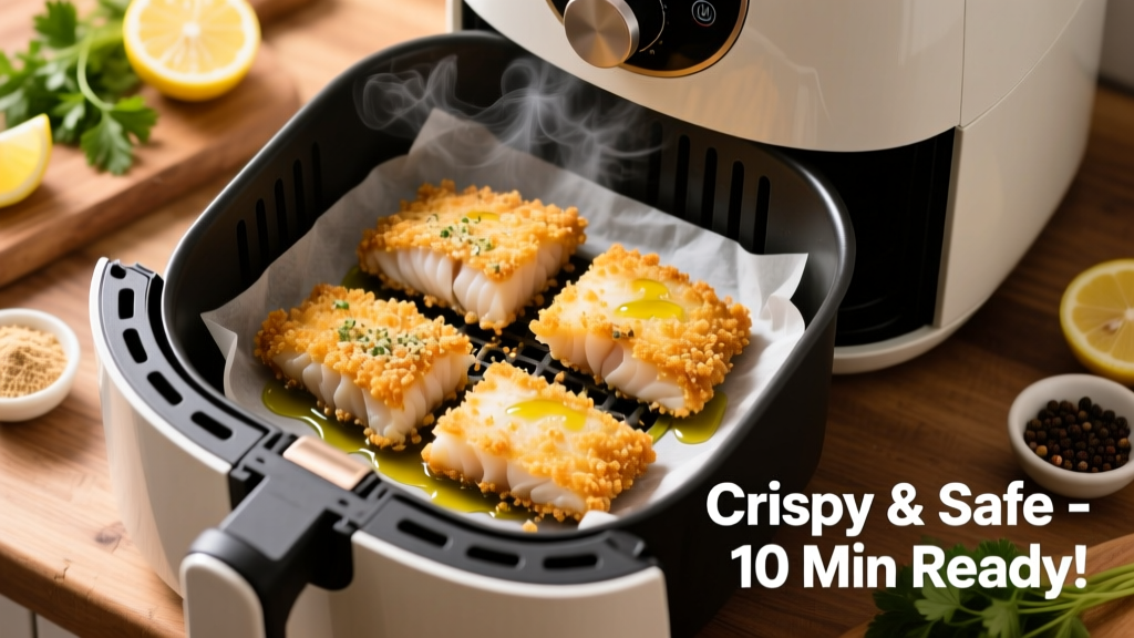 How to Cook Frozen Cod in an Air Fryer (Crispy & Safe)
