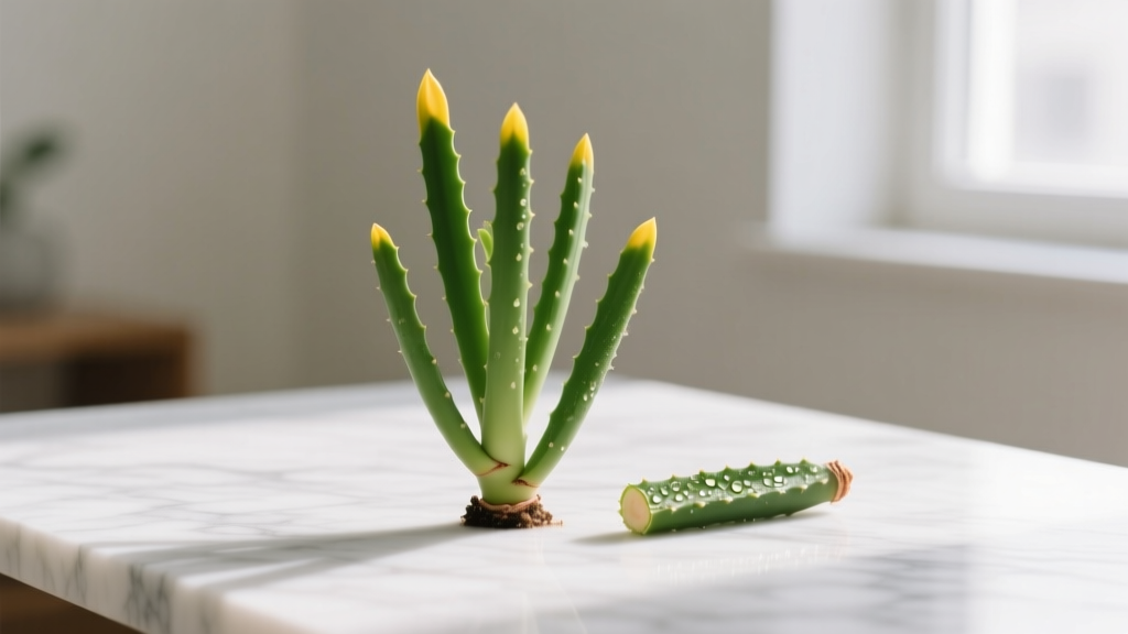 Propagate Fire Stick Plant with Yellow Leaves
