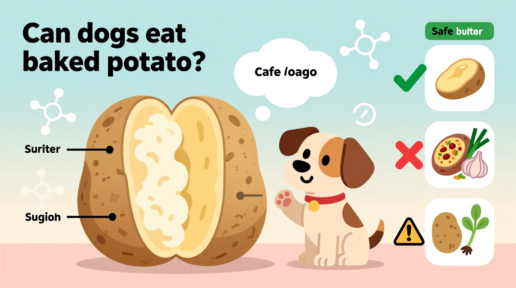 can dogs eat baked potato