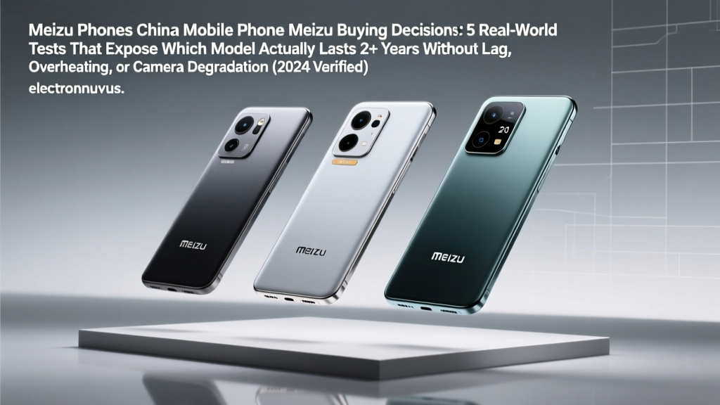 Meizu Phones China Mobile Phone Meizu Buying Decisions: 5 Real-World Tests That Expose Which Model Actually Lasts 2+ Years Without Lag, Overheating, or Camera Degradation (2024 Verified)