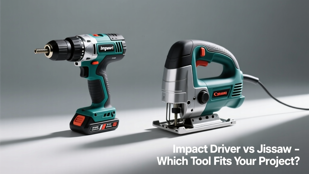 Impact Driver vs Jigsaw: Which Tool Fits Your Project?