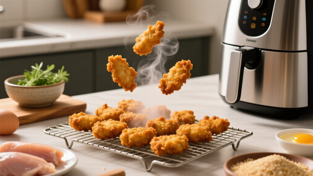 Air Fried Chicken Nuggets Frozen: Crispy, Safe & Simple
