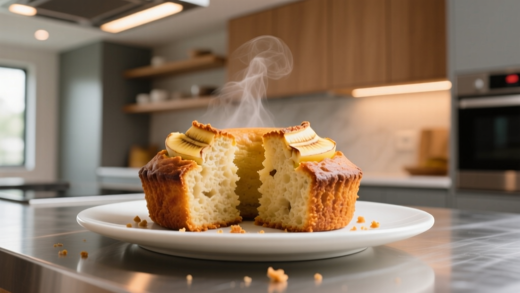 Air Fryer Banana Cake: Crispy-Edged, Moist & Oil-Light