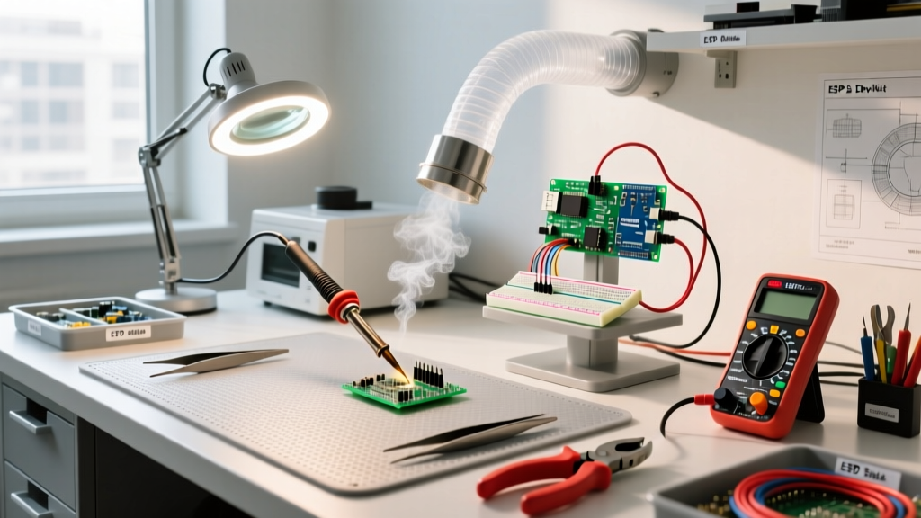 The Ultimate Soldering Workbench Setup & Layout Guide