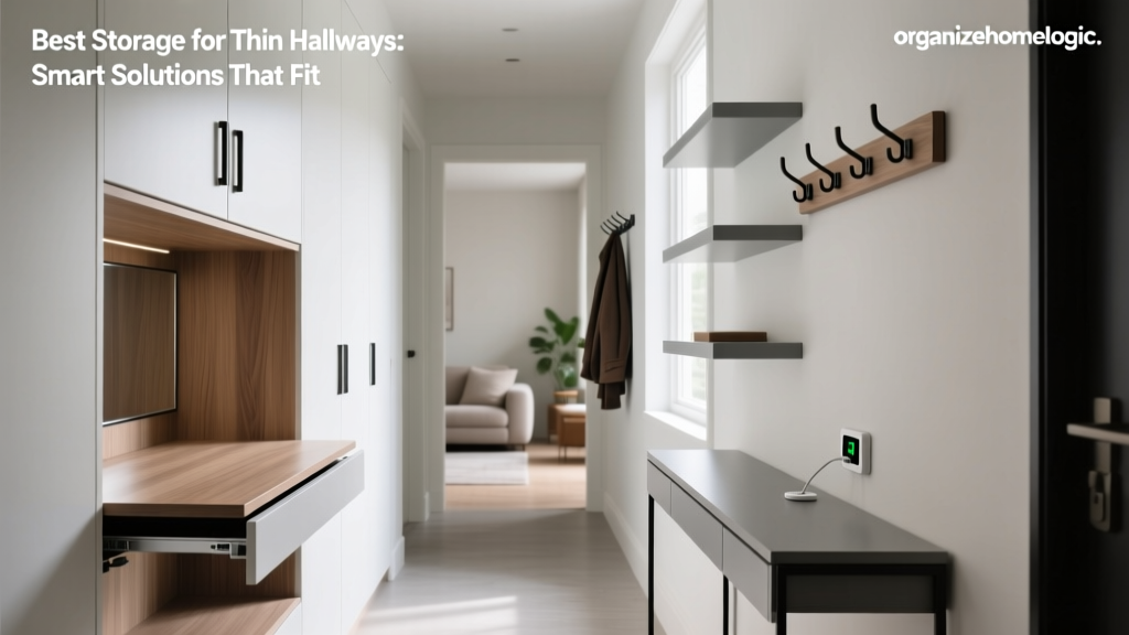 Best Storage for Thin Hallways: Smart Solutions That Fit