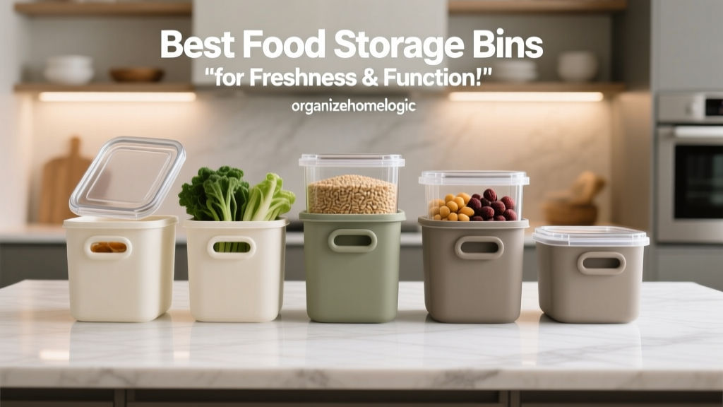 Best Food Storage Bins for Freshness & Function
