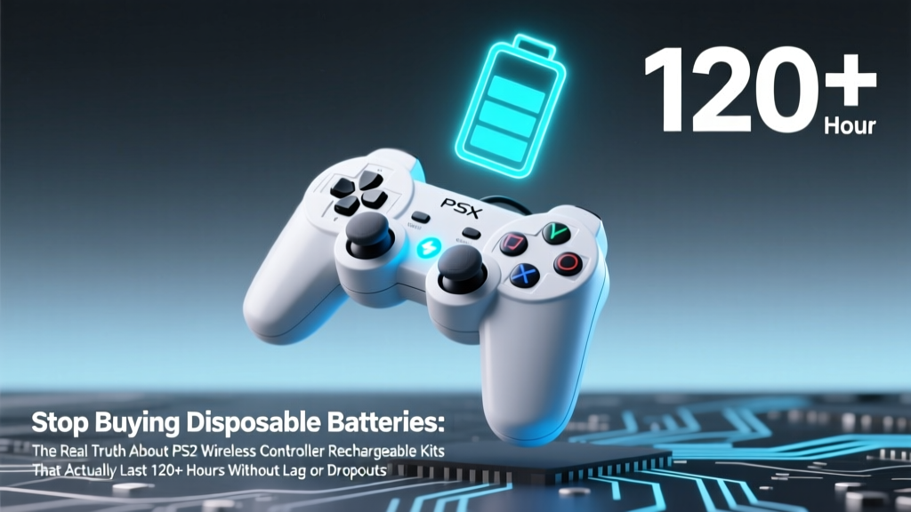 Stop Buying Disposable Batteries: The Real Truth About PS2 Wireless Controller Rechargeable Kits That Actually Last 120+ Hours Without Lag or Dropouts